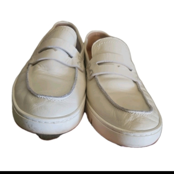 Vionic Womens Cream Leather Uptown Loafer 9 - Picture 5 of 11